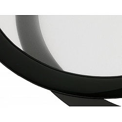 DEMCiflex Staubfilter 225mm, rund - schwarz/weiß
