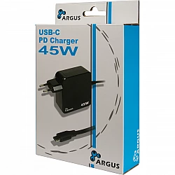 Plug-in power supply PD-2045 45W USB-C black