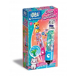 Zestaw Clementoni - Mini fabryka markerów: Słodkie pupile