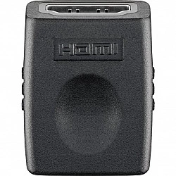 Wentronic Goobay HDMI™ Adapter, Schwarz - HDMI™ A-Buchse>HDMI™ A-Buchse (68688)