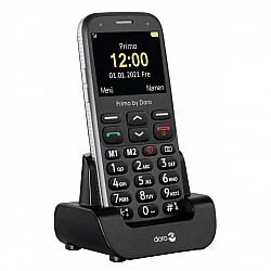 DORO Primo 368 - Mobiltelefon - microSD slot, - microSD slot - 320 x 240 Pixel - TFT - 3 MP - Graphite