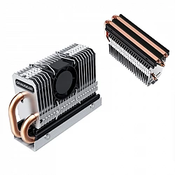 GrauGear Kühlkoerper SSD M.2 2280 mit PWM Lüfter retail - HDD-Kühler