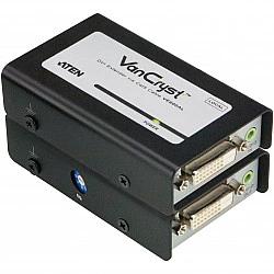 VE600A, 1920 x 1200 pixels, AV transmitter, 60 m, black, HDCP