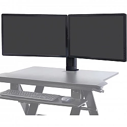 WorkFit Dual-Monitor-Kit, Monitorhalterung schwarz