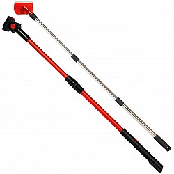 Teleskopstangen-Set BRILLIANTO, für Fensterreiniger, Teleskopstiel 2 Stück