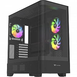 View 290 TG ARGB, Tower-Gehäuse schwarz, Tempered Glass x 2