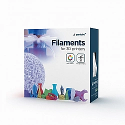 Flashforge ABS Filament 1.75 mm diameter, 1 kg/spool Silver