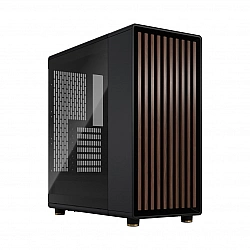 Fractal Design North Charcoal Black TG Dark tint Power supply included No ATX