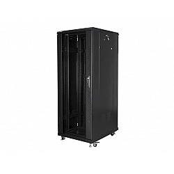 SZAFA INSTALACYJNA RACK STOJĄCA 19 32U 600X800 CZARNA LANBERG (FLAT PACK)