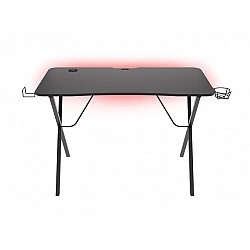 Genesis Holm 200 RGB Gaming Desk, Black Genesis Holm 200 RGB Black