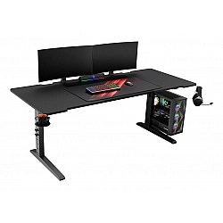 Genesis Modular Gaming Desk Holm 180 RGB Anthracite Black