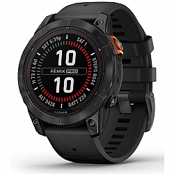 Zegarek sportowy Garmin Fenix 7 Pro Solar Edition Slate Grey / Black Band