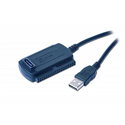 GEMBIRD AUSI01 Gembird USB 20 to IDE/SATA Combo 25 and 35 adapter with power supply