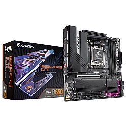 Pagrindinė plokštė GIGABYTE B650M AORUS Elite, AM5, DDR5