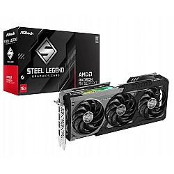 Vaizdo plokštė ASRock Radeon RX 9070XT 16GB Steel Legend Dark 3Fan