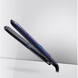 Remington Pro-Ion Hair Straightener S7710 Ceramic heating system Ionic function Display Digital Temperature (min) 150 °C Temperature (max) 230 °C Blue/Black