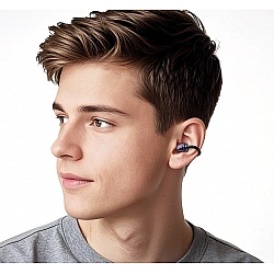 Hoco EA5 DUKE III Headset Wireless Open-Ear Connectivity/Music Bluetooth Black