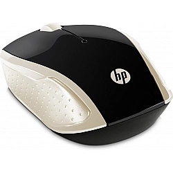 Wireless Mouse 200 Silk Gold wireless black and gold 2HU83AA