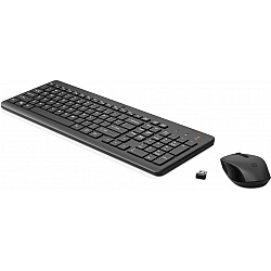Zestaw klawiatura + mysz HP 330 Wireless Mouse and Keyboard Combo czarne 2V9E6AA