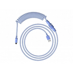 HP HyperX USB-C Coiled Cable Light Purple