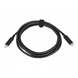 HP 100W - USB-Kabel - 24 pin USB-C (M) zu 24 pin USB-C (M)