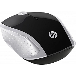 Wireless Mouse 200 Pike Silver , Ambidextrous, Optical, RF Wireless, 1000 DPI, Black, Silver