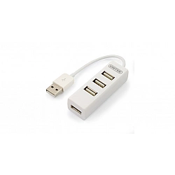 UNITEK Y-2146 interface hub USB 2.0 480 Mbit/s White