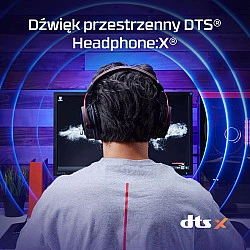 HP HyperX Cloud Alpha Wireless Gaming Headset - Virtual 7.1-Surround/DTS Headphone:X 2.0/Spatial Audio/Over-Ear - schwarz/rot