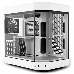 Y60 Snow White Edition white, tempered glass