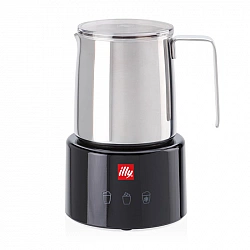 Illy 23760 milk frother/warmer Black, Stainless steel