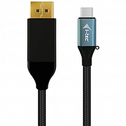 i-tec USB-C / TB3 Display Port 4K/60Hz QHD/144Hz Adapter, 2m Kabel