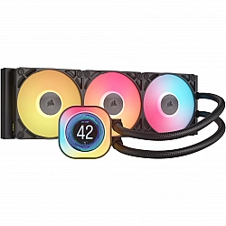 Corsair iCUE LINK TITAN 360 RX LCD Processor Air cooler 12 cm Black 1 pc(s)