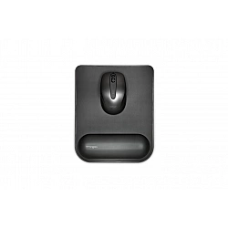 KENSINGTON ErgoSoft Mousepad with Wrist Rest for Standard Mouse Black