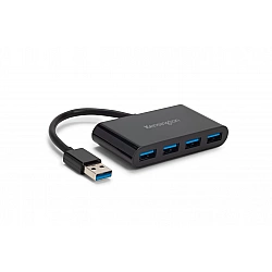 USB3.0 HUB 4Port SuperSpeed Kensington UH4000 5Gbit/s Black