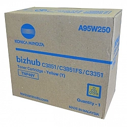 Konica-Minolta KonicaMinolta Toner TNP-49 TNP49 Yellow Gelb (A95W250)