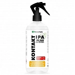 KONTAKT IPA PLUS. High purity alcohol isopropyl. Removes all impurities from optical elements. Leaves no marks or stains. Has degreasing properties. Plastic bottle 500 ml.
