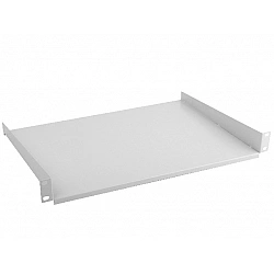 Lanberg AK-1008-S Lanberg fixed shelf 19, 1U/483x315mm, max load capacity iki 20kg pilkas