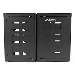 WALL MOUNT RACK 19 8U 497X400/240 BLACK LANBERG