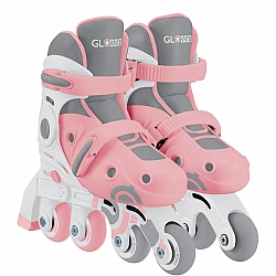 Learning Skates 2 in 1 Gr. 30-33, Inline-Skates rosa