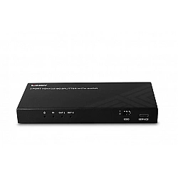 Lindy 2 Port HDMI 8K60 Splitter with Audio