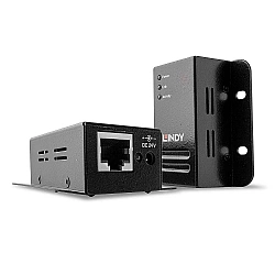 Lindy USB 2.0 Cat.5 Extender, Powerover RJ45, 1 Port, 50m