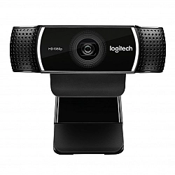 Logitech C922 Pro Stream Webcam, Schwarz, USB-A, 1920 x 1080 (Full HD), 960-001088