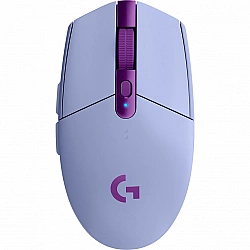 Logitech G305 Gamingmaus, Flieder, Kabellos via USB, 910-006022