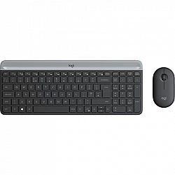 Turime | Keyboard & Mouse Logitech Wireless Combo MK470 slim black, VOKIŠKA QWERTZ KLAVIATŪRA | ITwork sandėlyje
