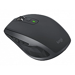Logitech MX Anywhere 2S Mouse laser 7 buttons wireless 2.4 GHz Bluetooth 4.0 LE USB Unifying receiver graphite