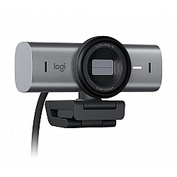 Logitech Webcam MX BRIO 705 for Business 4K silver/black AI image enhancement, RightSight, RightLight