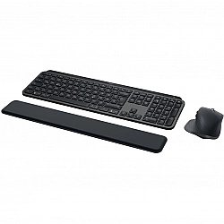 MX Keys S Combo, Desktop-Set graphit, DE-Layout, Scherenmechanik, Logi Bolt, Bluetooth, kompatibel mit PC/Mac/iPad/Android
