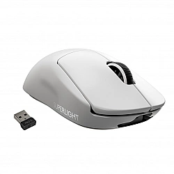 LOGITECH PRO X SUPERLIGHT Wireless Gaming Mouse Mouse optical 5 buttons wireless 2.4 GHz USB LIGHTSPEED receiver white