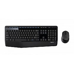 Wireless Combo MK345, Wireless, RF Wireless, Black, Mouse included