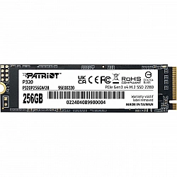 SSD diskas Patriot P320 256GB M.2 2280 PCIe 3.0 x4 NVMe